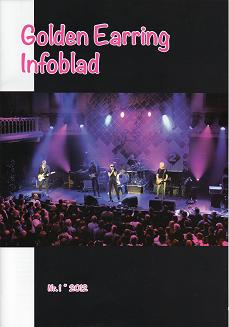 Golden Earring fanclub magazine 2012#1 front cover